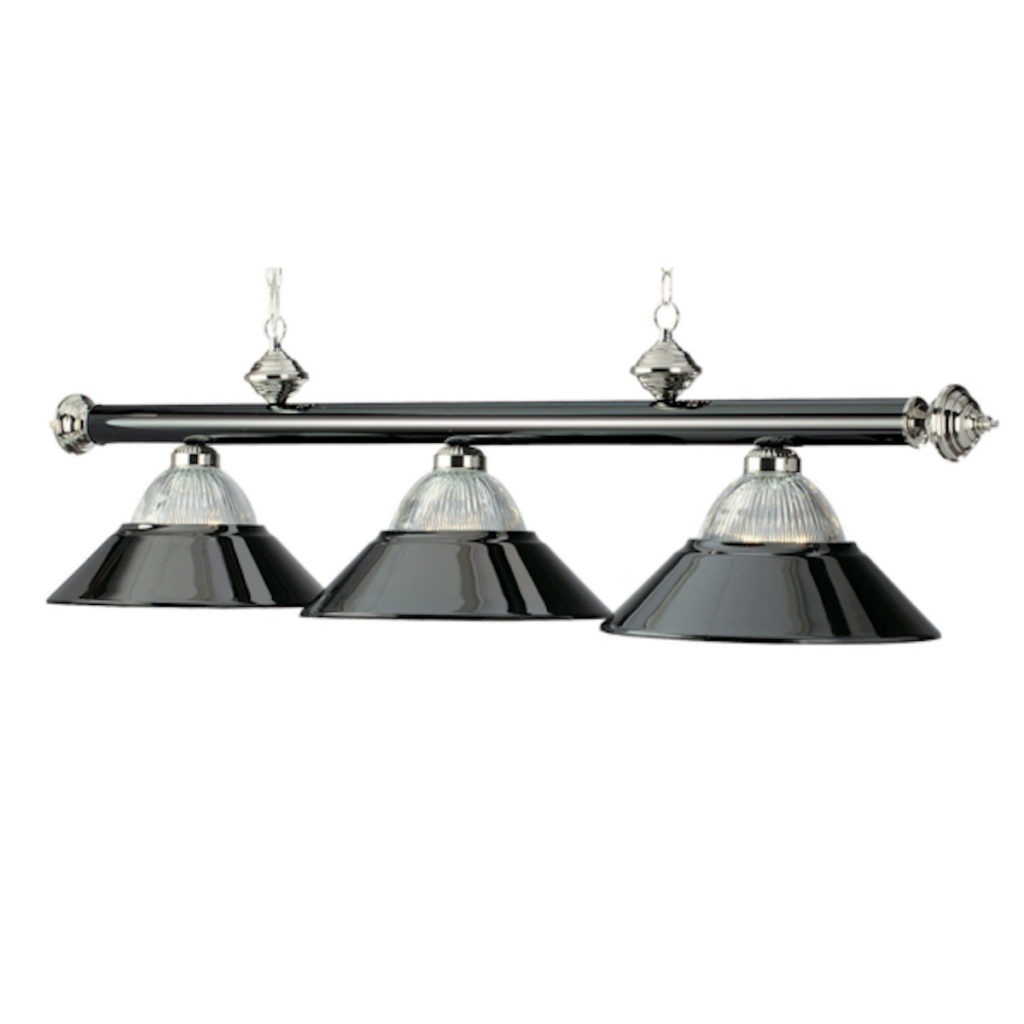 ThreeBulb Billiard Pendant Light Fixture Square Shades Elite Home Gamerooms